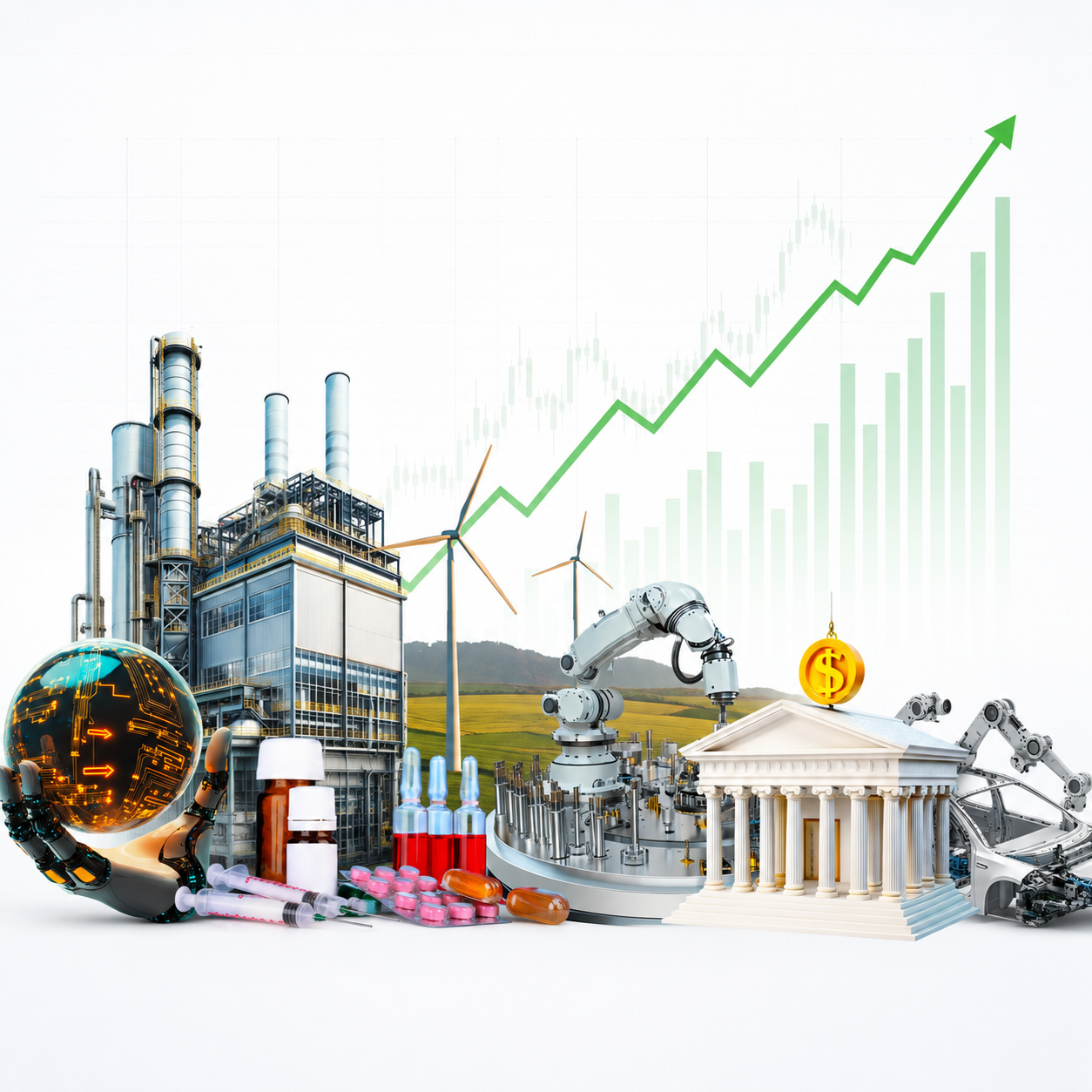 Diversified sectors driving long-term growth